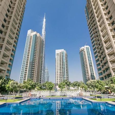 Luxury Burj Khalifa View - Mins Walking Dubai Mall Daire Dış mekan fotoğraf